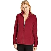 Sofra Women's Polar Fleece Full Zip Up Winter Jacket