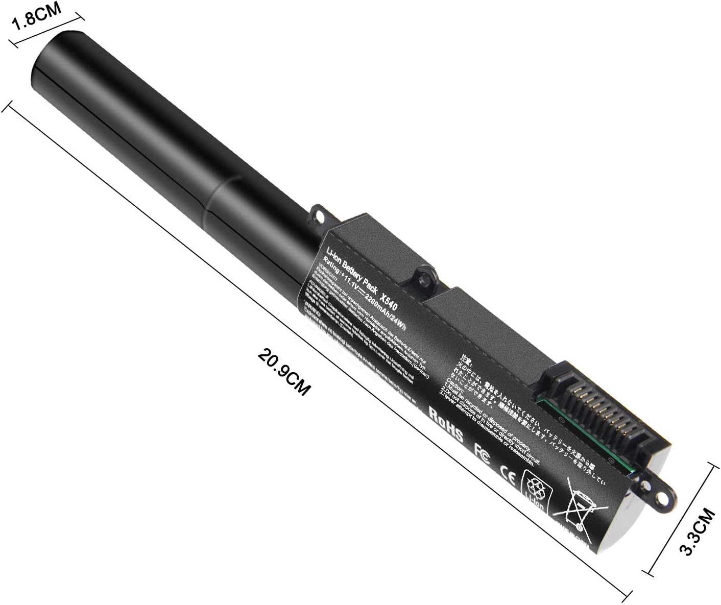 ARyee X540 Battery Compatible with Asus A31N1519 X540 X540LA X540LJ X540SA X540SC X540YA Series (2200mAh 11.1V) - Image 4