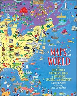maps of the world kids