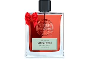 Viking Revolution Sandalwood Cologne for Men - Eau de Parfum - Woody Sandalwood Perfume with Notes of Cedar, Cypress, Plum Blossom, Lemon, Balm, Vanilla - Gifts for Men 3.5 Fl Oz