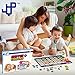 JQP Educational worksheets, 20 Double Sided Task Slides. Magnetic Shapes and Colors (120 Pieces) Creative Learning Program. Teaches Basic Concepts, Develops Fine Motor Control