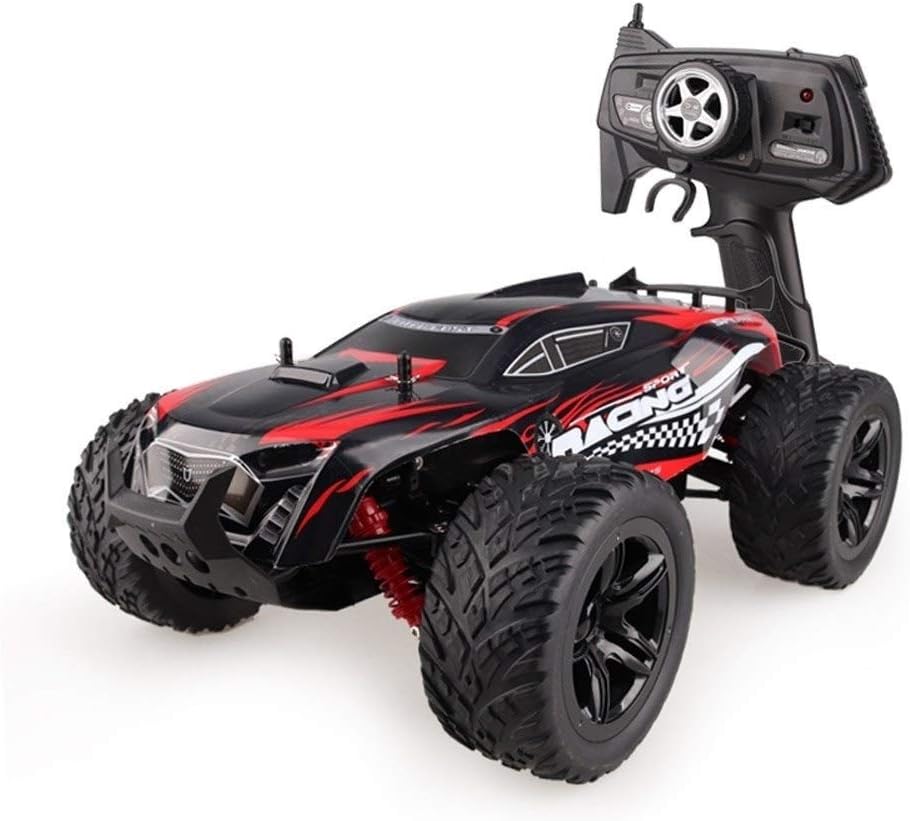 1:10 Scale Large RC Car 4x4 Strong Horsepower Professional Off Road Vehicle High Speed Drift 2.4G Remote Control Truck Rechargeable Electric Toy Auto for Kids & Adults (Size : 2 battery)