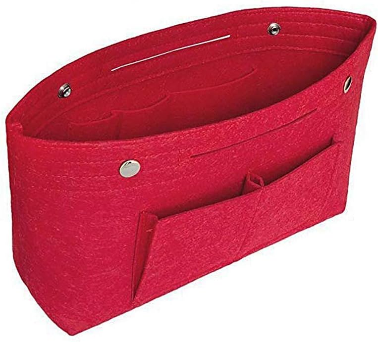 Felt Organizer Insert Divider Shaper Bag in Bag Purse Pocketbook Tote Handbag