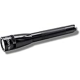 MagLite Mini LED Flashlight - Ultra Bright 127 Lumens, Adjustable Beam, Water-Resistant IPX4, Shock Resistant, 2 Power Modes,