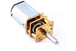 Yosoo Mini High 12V 100/200/ 300RPM with Metal Replacement N20 for RC Car, Robot Model, DIY Engine Toys (12V 100RPM)