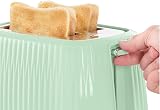 Russell Hobbs Eden 2 Slice Toaster Pistachio 6 Browning 800W High Lift view 5