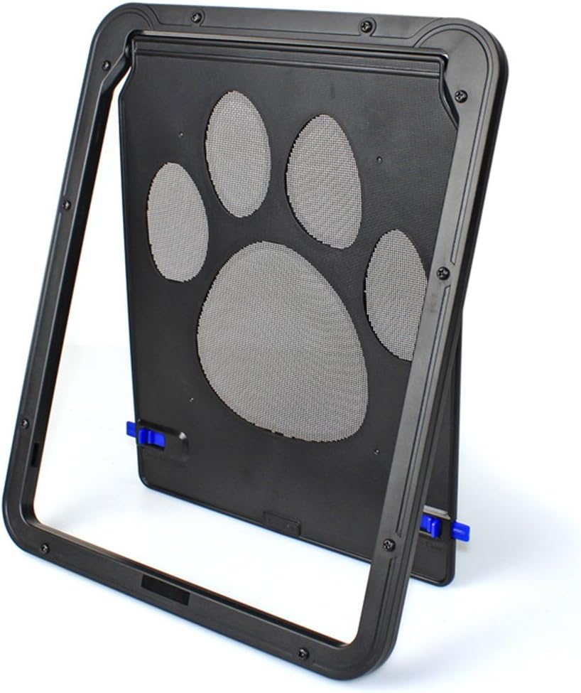PETCUTE Cat Flap Magnetic Cat door Pet Screen Door Pet Door Dog Flap For Small Dogs&Cats, Black - Image 4