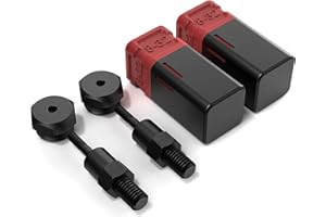 FOREVTL Replacement Mandrel for Rivet nut Tool, Manual Rivet nut Gun Mandrel and Nose Pieces Accessary (SAE 8-32, 2pcs)