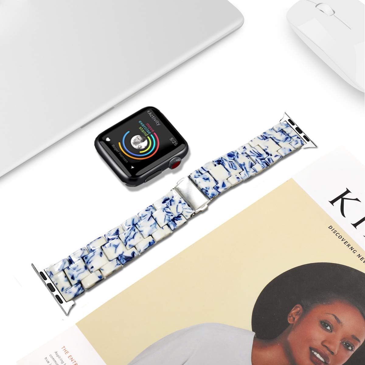 DEALELE Bands Compatible with Apple Watch 49mm 46mm 45mm 44mm 42mm - Image 5