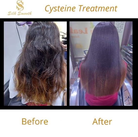 Ss Silk Smooth Cysteine Treatment 1000 Ml Pack Amazon In Beauty ss silk smooth cysteine treatment