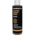 Furniture Clinic Leather Repair Paint | 2-in-1 Seal and Color | Use on Scratches, Tears, and Holes in Car Seats, Furniture | Quick and Easy Leather Repair Kit for Furniture (Camel, 250ml / 8.5oz)