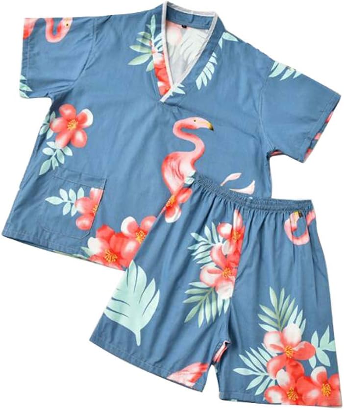 DRAGON SONIC Japanese-Style Clothing Suits Men's Home Pajamas Kimono, Sweating Suit, C07