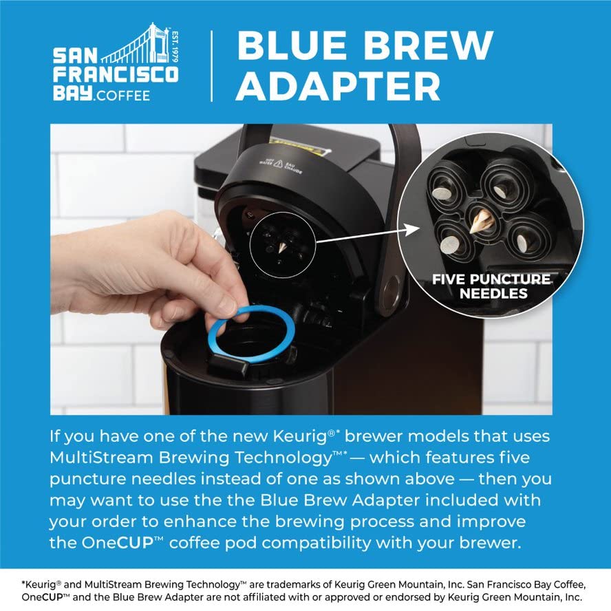 San Francisco Bay Compostable Coffee Pods Blueberry (80 Ct) K Cup