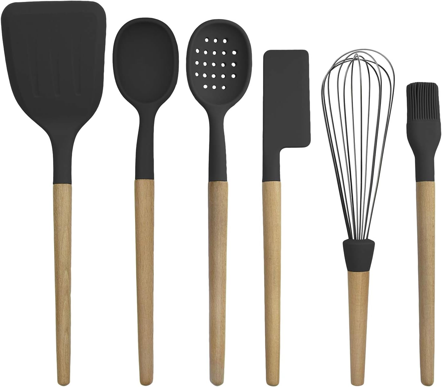 Best Wood Handle Kitchen Utensils Non Stick