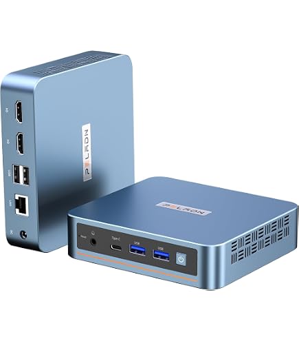 TRIGKEY G5 Mini PC, 12ª Intel N100 (4C/4T, hasta 3.4GHz), 16G DDR5