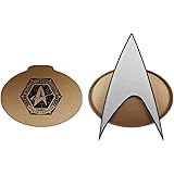 Star Trek Next Generation 2021 Bluetooth Communicator Badge - TNG Bluetooth Combadge with Chirp Sound Effects, Microphone & S