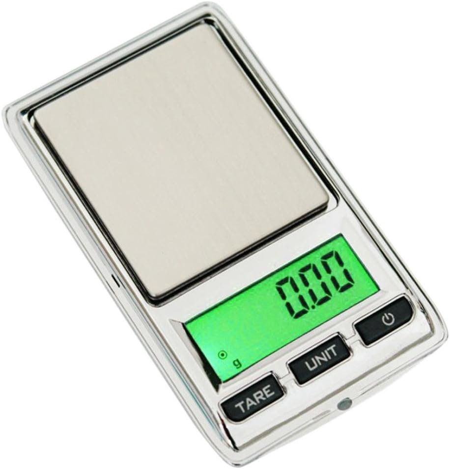 Vacally 0.01g - 500g Gram Mini Digital LCD Balance Weight Pocket Jewelry Diamond Gold Scale Small Portable Kitchen Food Electronic Precision Scale
