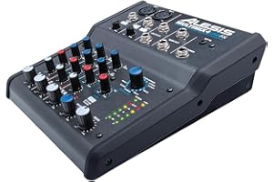 Alesis MultiMix 4 USB FX 4-Channel Mixer with Effects Plus USB Audio Interface