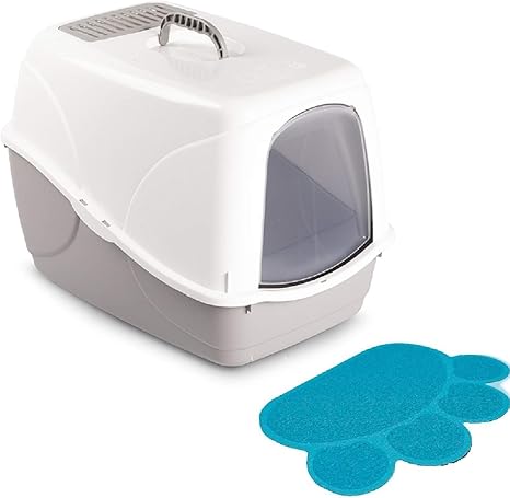 Bps Pet Shop Litiere Chat Fermee Anti Sable Hors Sortie Litiere Fermee Litiere Pour Chats Hygiene Et Toilettage Litiere Chat Anti Sable Sortie Couleur Aleatoire Amazon Fr Animalerie