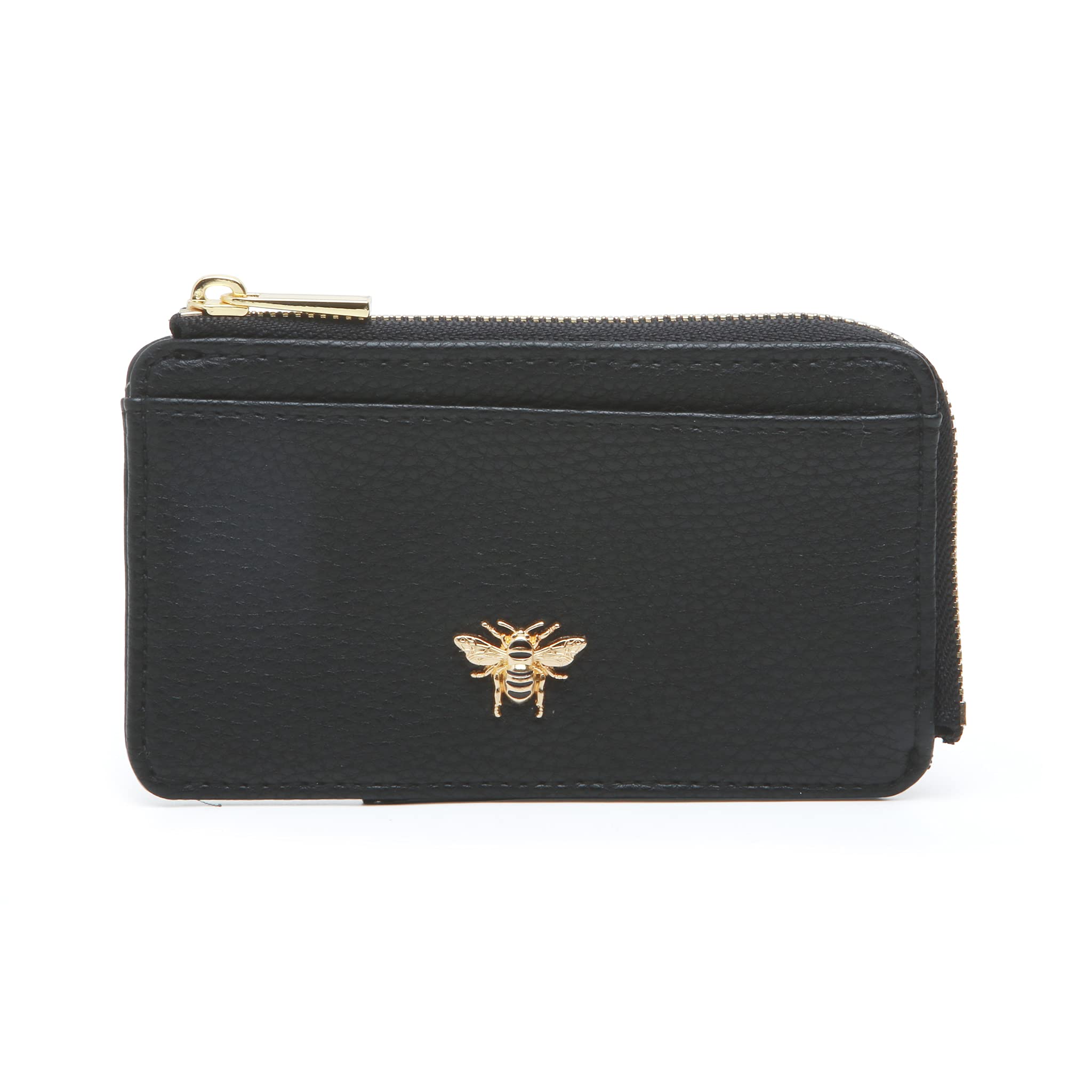 Alice Wheeler Bumble Bee Coin and Card Purse (Black)