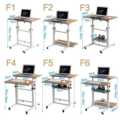 Vfdg Scrivania Mobile Per Computer Desktop Scrivania Da