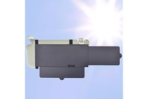 Car Visor Extender, FULLONG Car Visor Sun Shade Extender, Windshield Shade and Side Window Shade (Black)