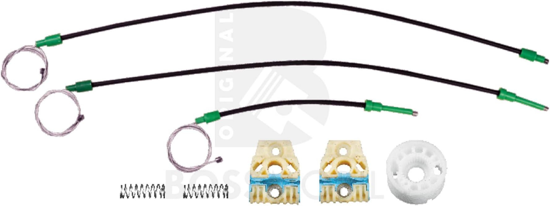 Bossmobil Compatible with Golf 5, 4/5 Doors, Front Right, Window Lifter Repair kit