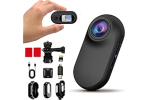 Xilecam Mini Body Camera 1080P with 32GB Card Helmet Camera Body Cameras with Audio and Video Recording Multi-Function Access