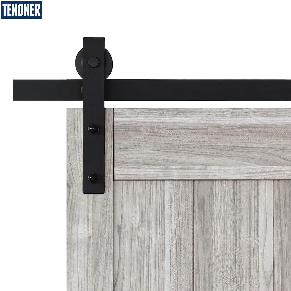 Tenoner Diy 42 Inches X 84 Inches K Frame Sliding Barn Door Grey With Barn Door
