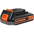 BULL-TECH 20 Volt MAX 2.0Ah Lithium Black and Decker 20V Battery,Compatible with All Power 20V Black and Decker Power+ Tools
