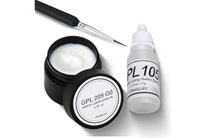 YIMAGUJRX GPL 205 G0 and GPL 105 for Mechanical Keyboard Switches Lube and Springs, Keyboard Switch Lube Grease (Both are 10g / 0.35oz