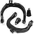 AUTOSAVER88 Front Upper Control Arm Kit Compatible with 2004-2007 Buick Rainier, 2002-2009 Chevy SSR/Trailblazer, 2002-2009 GMC Envoy, 2002-2009 Isuzu Ascender/Oldsmobile Bravada/Saab 9-7X (ATCA1054)