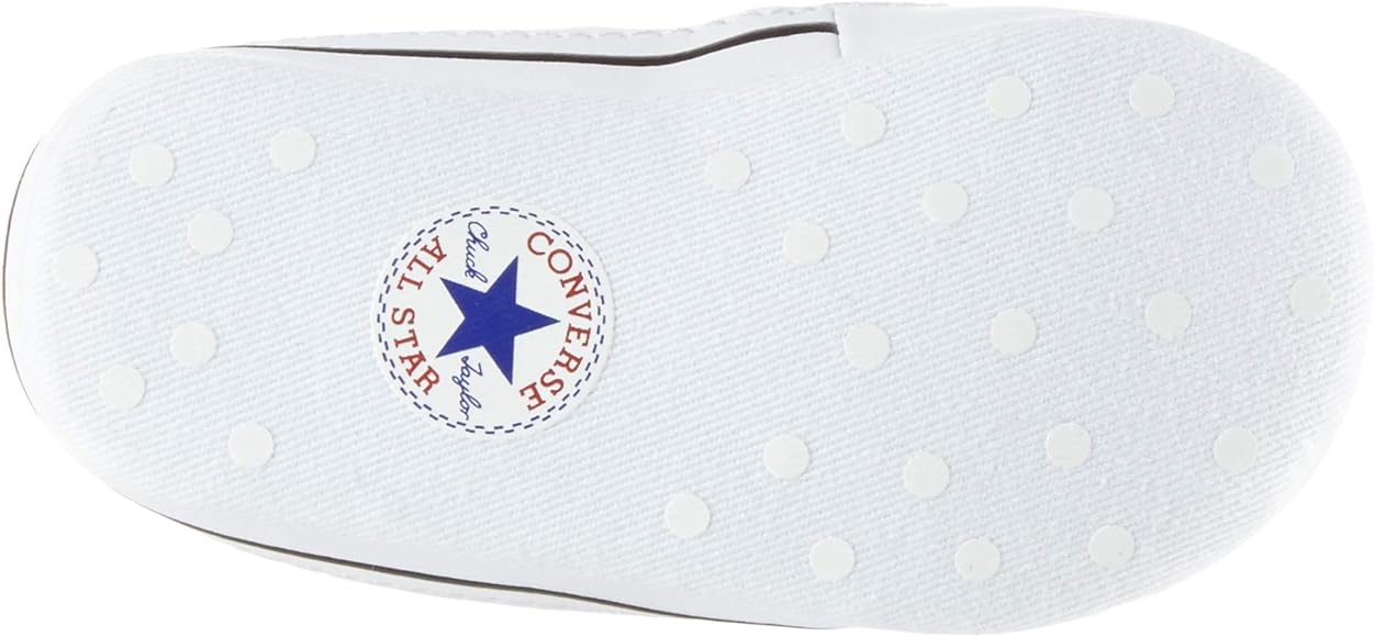 baby white leather converse