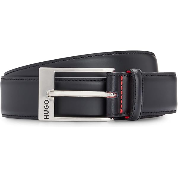 Cinturón Hugo Boss Para Hombre El Cinturu00f3n Negro De La - Main Image