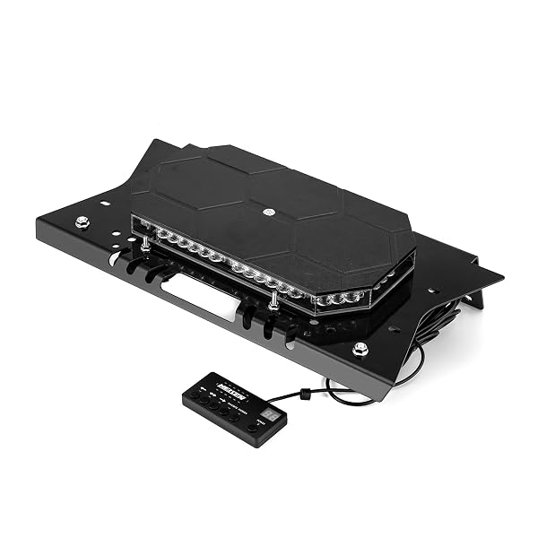 WEISEN NO DRILL STROBE LIGHT BAR CAB MOUNT KIT EMERGENCY LIGHT BAR COMPATIBLE WITH FORD F-150 2015-2024, FIT F-250 F-350 F-450 F-550 2017-2022