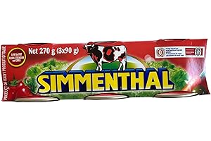 Simmenthal Premium Beef in Jelly, Ready to Eat, 3 x 90g Cans, Authentic Italian Flavor
