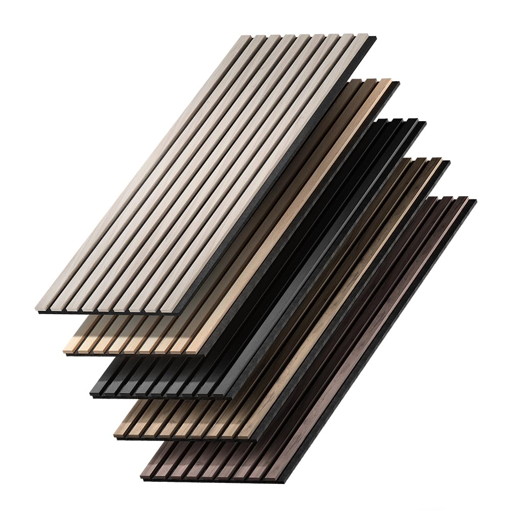 Vicco Wandpaneele Akustikpaneel, Braun, 4 Stück 7