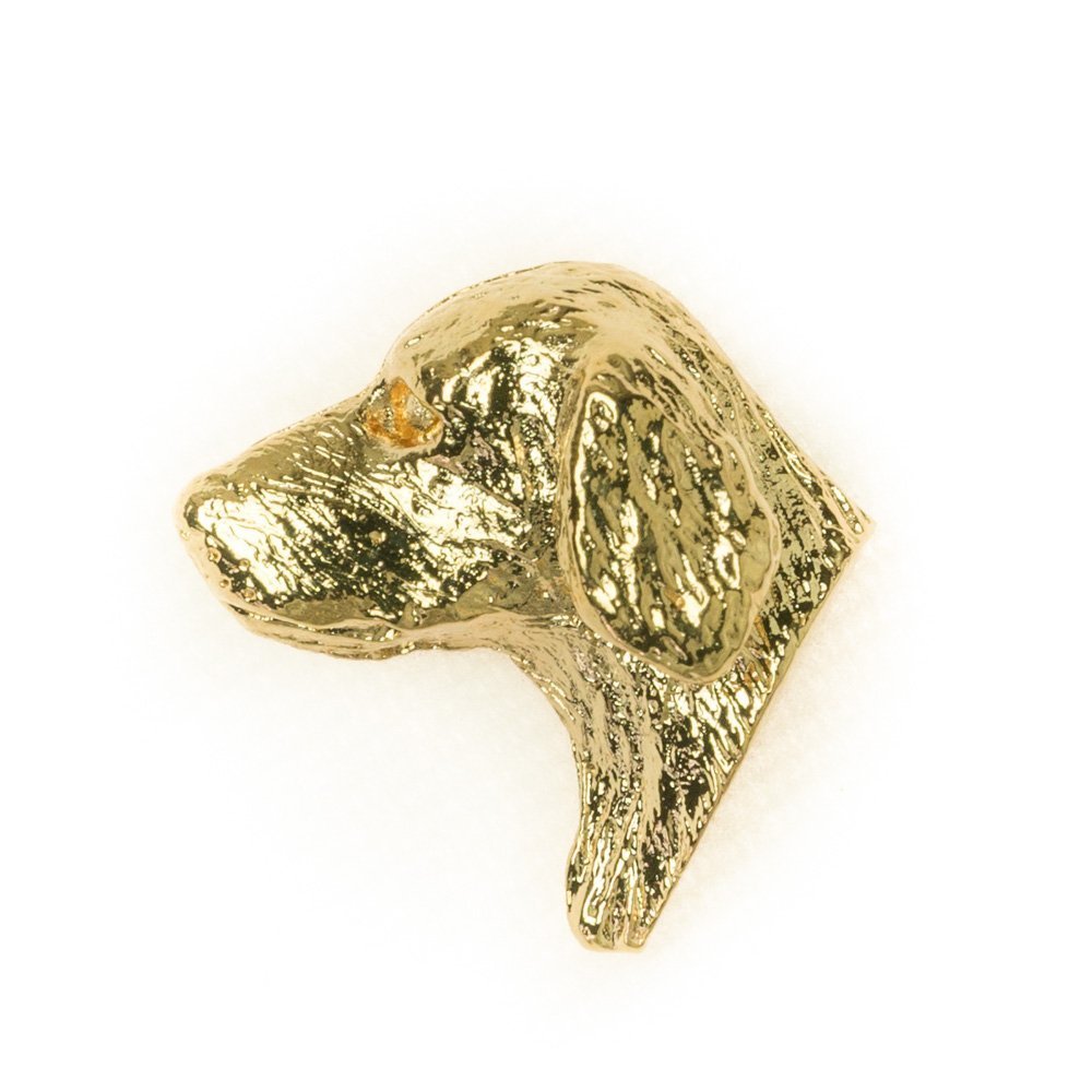 WELSH SPRINGER SPANIEL Made in U.K Artistic Style Dog Clutch Lapel Pin Collection 22ct Gold Plated