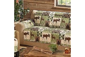 BLACK FOREST DECOR Sage Wilderness Loveseat Cover