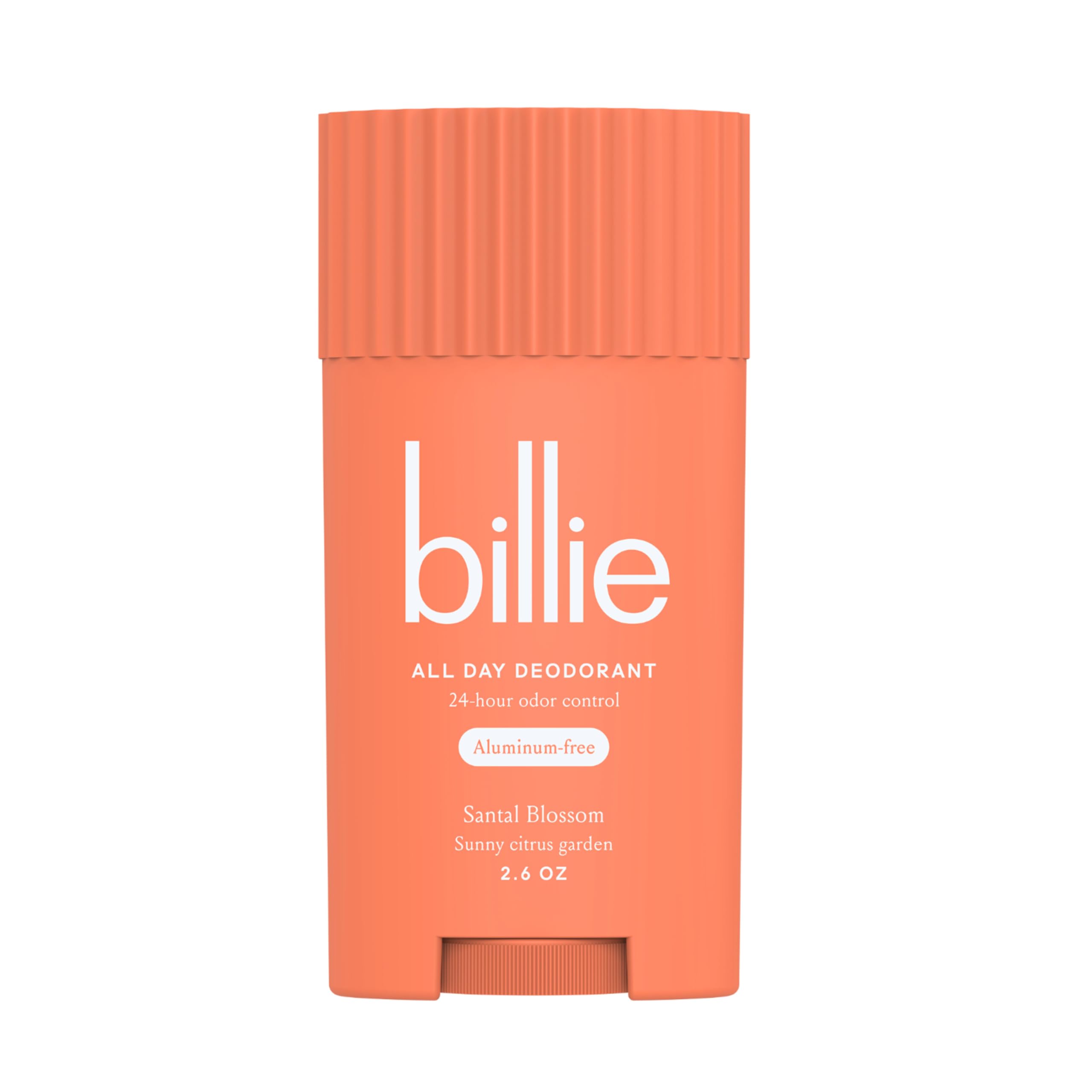 Photo 1 of Billie All Day Deodorant, 24-hour Odor Protection, Aluminum-Free, Santal Bloom, 2.6oz