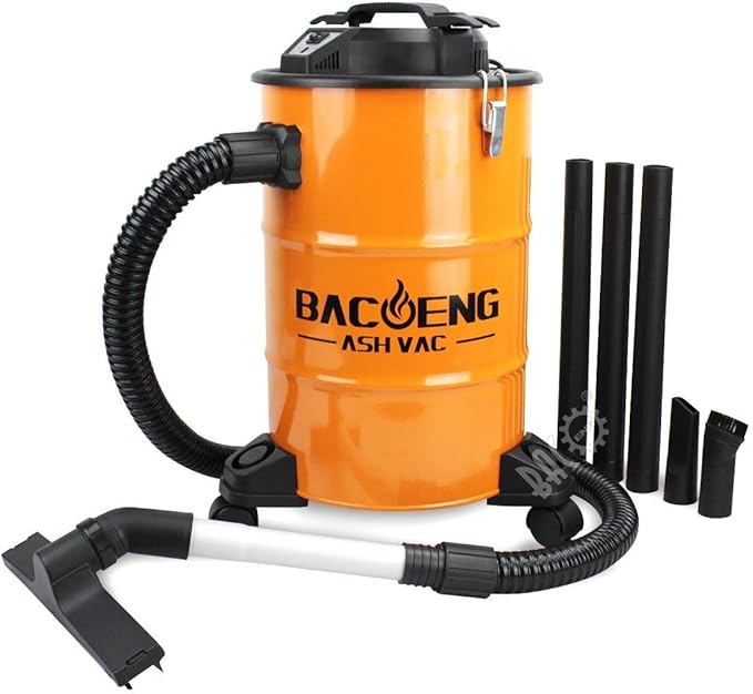 BACOENG 5.3Gallon Ash Vacuum Cleaner with Double Stage