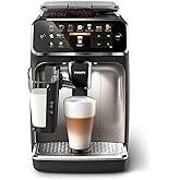 PHILIPS 5400 Fully Automatic Espresso Machine with LatteGo, EP5447/94 (Renewed)