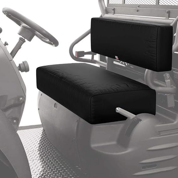 kemimoto UTV Bench Seat Cover with Back Seat Cover for 2001