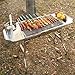 Fold Barbecue Charcoal Grill Stove Stainless Steel Portable Folding Charcoal BBQ Grill