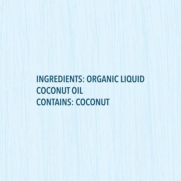 CARRINGTON FARMS ORGANIC LIQUID COCONUT COOKING OIL, 32 FL OZ –UNFLAVORED, UNSCENTED, HIGH SMOKE POINT, MCT-RICH, NO TRANS FAT – FOR COOKING, SAUTÉING, FRYING & BAKING – GLUTEN FREE, NON-GMO, HEXANE FREE, BPA FREE BOTTLE