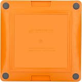 LICKIMAT Tuff Heavy-Duty Buddy Dog Slow Feeder Orange view 3