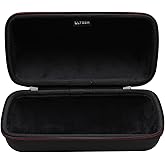 LTGEM Case Compatible with JBL Pulse 5 Waterproof Portable Speaker with Shoulder Strap, Black