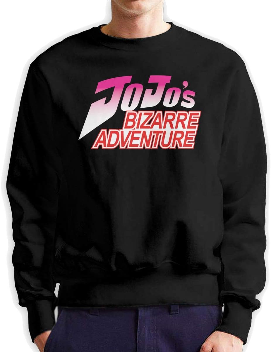 JoJo's Bizarre Adventure Boy'sLimited Edition Mens Hoodieclassic Black