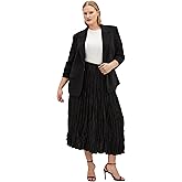 City Chic Women's Plus Size Skirt - Imogen Pleat Midi