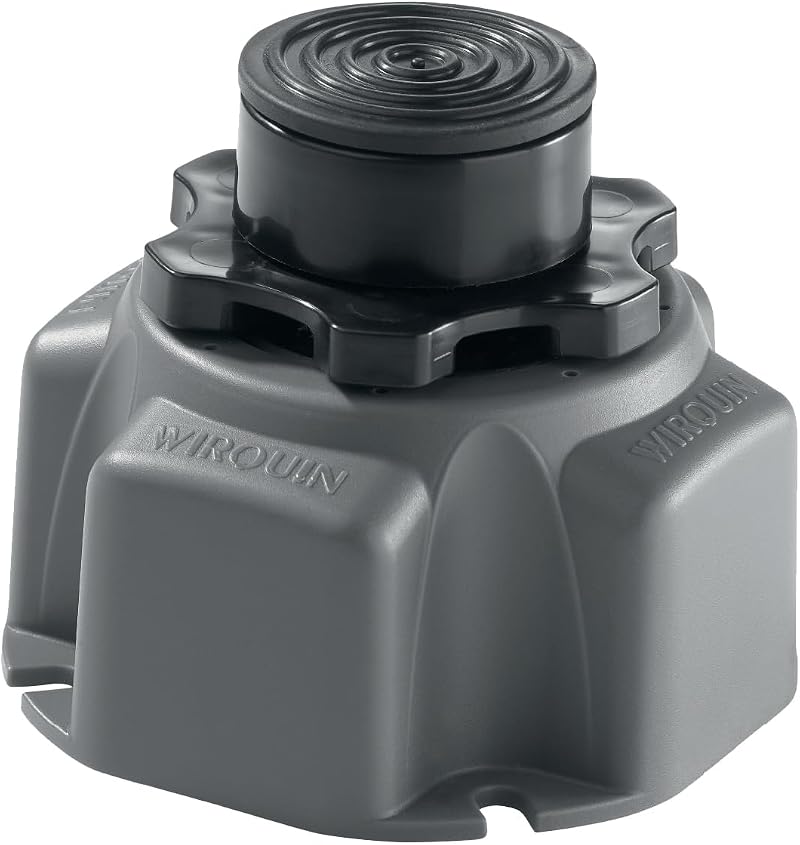 Wirquin 30719767 Multi use Height Adjustable Shower Tray Feet Pack of 4